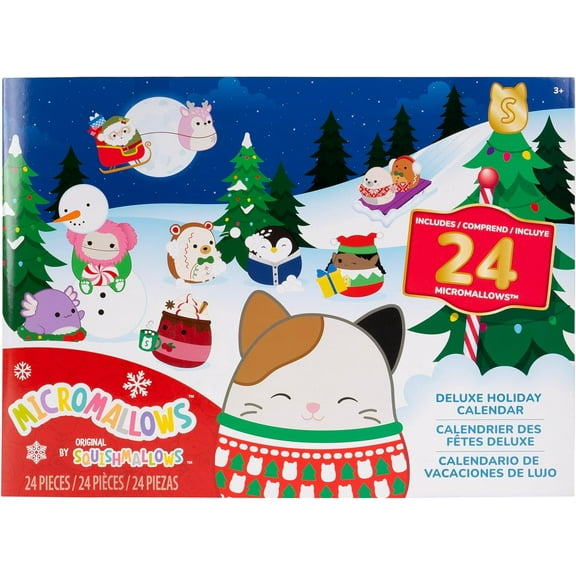 Micromallows by Original Suishmallows 24 Day Deluxe Holiday Advent Calendar