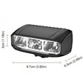 thumbnail image 2 of Luz de bicicleta superbrillante de 3 LED, recargable por USB, accesorios para bicicleta, 2 of 6