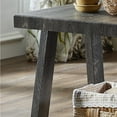 thumbnail image 5 of Roundhill Furniture Athens Wood Coffee Table Set in Weathered Espresso, 5 of 11
