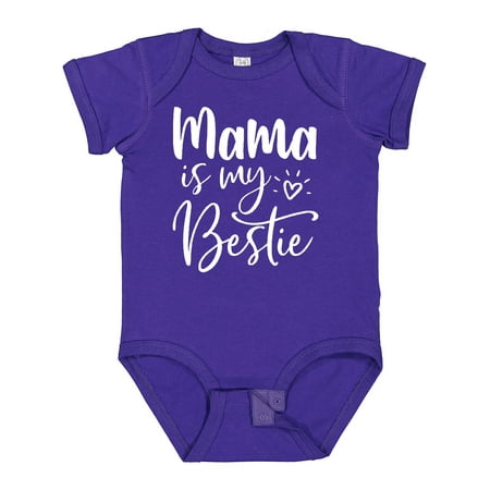 

Inktastic Mama is My Bestie Gift Baby Boy or Baby Girl Bodysuit