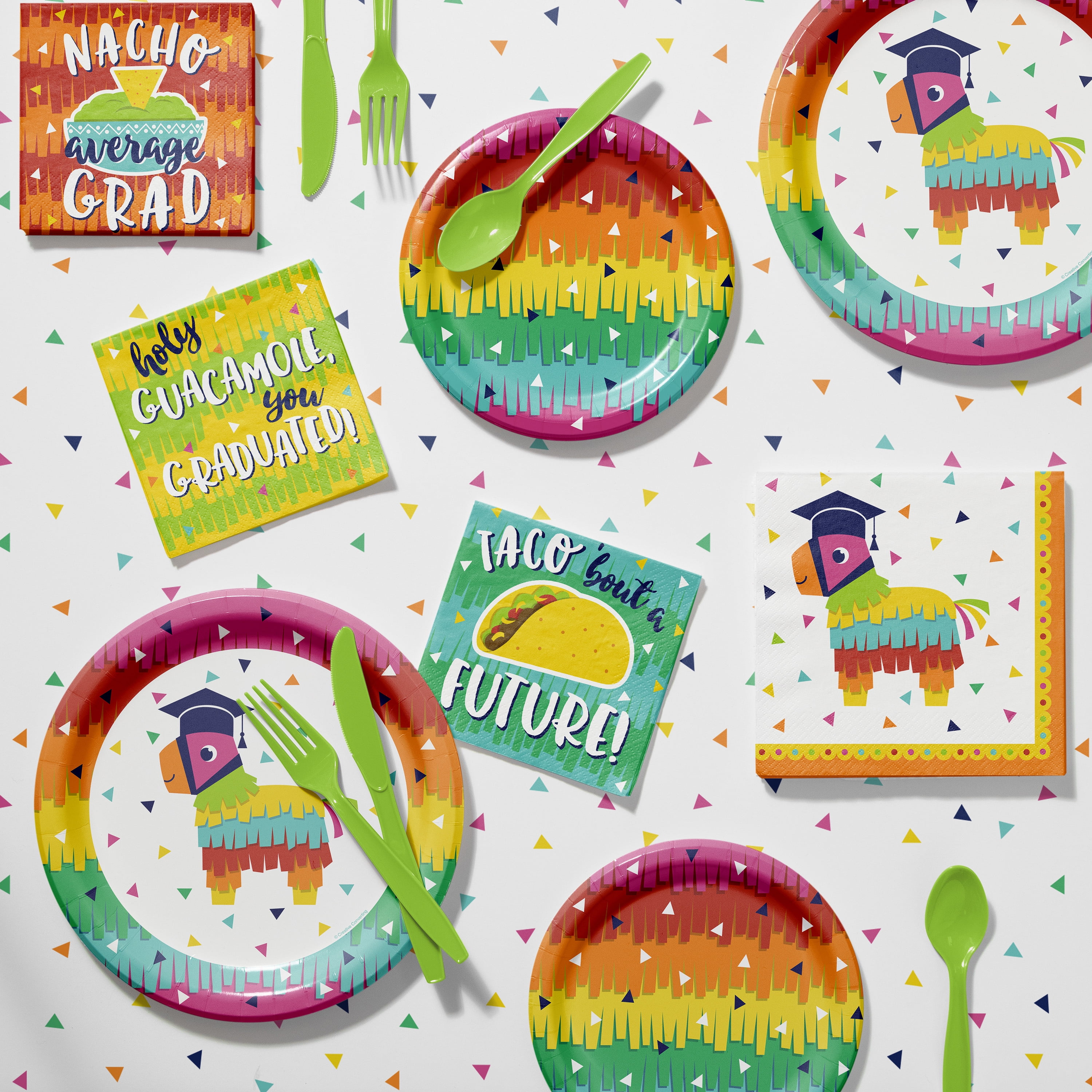 Fiesta Fun Deluxe Party Supplies Kit, Serves 24 Guests