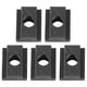 thumbnail image 3 of Paquete de 5 Tuercas de Hierro BuyWeek para Rieles de Caja de Camioneta Toyota Tacoma Color Negro, 3 of 9