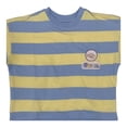 thumbnail image 3 of Sudadera George para Niña Cuello Redondo Diseño Rayas Horizontales Gruesas Amarillo Talla 10, 3 of 4