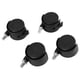 thumbnail image 3 of Set of 4 Screw in Caster Wheels - 2 with Lock Function, 3 of 5