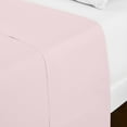 thumbnail image 2 of Mellanni King Flat Sheet Only, Hotel Luxury Soft Microfiber Top Sheet, 1 Piece, Blush Pink, 2 of 8