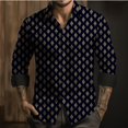 thumbnail image 1 of Camisas populares retro góticas para hombre, camisas con botones, moda colorida, casuales, para exteriores, camisas con botones, diseño de diseñador, nuevo estilo, 1 of 6