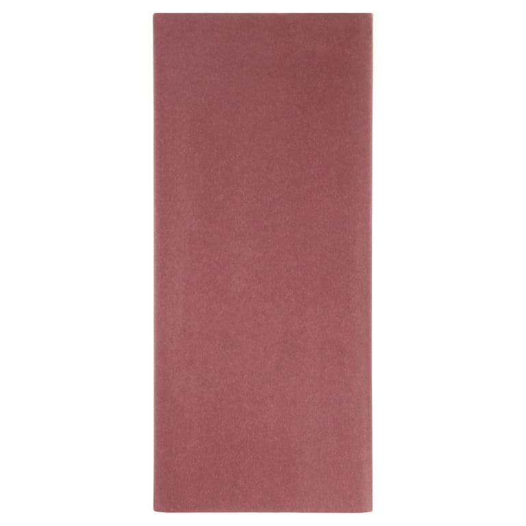 Jam Paper Tissue Paper, 26H x 20W x 1/8D, Burgundy, Pack of 10 Sheets
