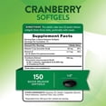 thumbnail image 2 of Cranberry with Vitamin C Softgels | 8400mg | 150 Pills | For Men and Women | by Nature's Truth, 2 of 7