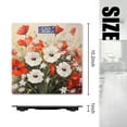 thumbnail image 2 of High Precision Body Weight Scale Smart Bathroom Scales with Large LCD Display(400lbs),Decorative for Bedroom-Bouquet Of Red Poppies And White Daisies, 2 of 4