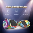 thumbnail image 4 of Hoverboard pour Ados et Adultes (Système hoverstar 2.0), Couleur Chrome et Design Coloré Hooverboard Haut-Parleur Bluetooth Huverboard avec Lumière LED Roues Clignotantes Trottinette Électrique Auto-Équilibrée Certifiée, 4 of 7