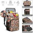 thumbnail image 5 of Mushroom Cooler Backpack Insulated Waterproof Leak Proof Beach Cooler Bag Lightweight Lunch Picnic Camping Backpack Cooler for Office Workers Outdoor Enthusiasts, 5 of 6
