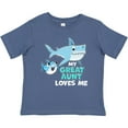 thumbnail image 3 of Inktastic My Great Aunt Loves Me with Cute Sharks Boys or Girls Baby T-Shirt, 3 of 5