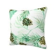 thumbnail image 2 of YFYANG Square Decorative Throw Pillow Case (Without Pillow Insert), Green Watercolor Plant Texture Bedroom Sofa Car Cushion Cover, 24"x24", 2 of 9