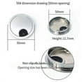 thumbnail image 3 of Desk Wire Hole Cover Computer Tidy Grommet Table Cable Outlet Port Surface Line Box Table Cable Hardware, 3 of 5