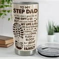 thumbnail image 4 of Step Dad Gifts Tumbler 20oz Coffee Travel Mug Cup Gift for Dad Stepfather Stepdad Gift from Step Daughter Son, 4 of 6