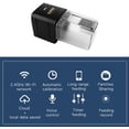 thumbnail image 4 of USB Powered WiFi Intelligent Automatic Aquarium Fish Bowl Food Feeder Home Household Aquarium Intelligent Timing Fish Feeder APP Remotes Control 24 Laguages Compatible with Alexa Voice Contr QINQUAN, 4 of 8