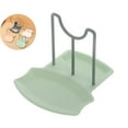thumbnail image 1 of Dvruxg Dish Drying Rack Kitchen Organizer - Pot Lid Storage Shelf, Countertop Spoons Pad Bracket, Punch-Free Wall Mount Rack for Home Kitchen Accessories Tools, 1 of 3