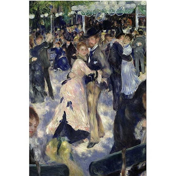 Trademark Fine Art "Le Moulin de la Galette" Canvas Art by Pierre-Auguste Renoir, 16x24