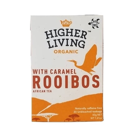 Higher Living Organic Rooibos Caramel Tea 28g