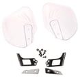 thumbnail image 2 of Barra De Cepillo Universal Guardamanos De 2 Piezas Para De De La Suciedad De De ATV Claro Yotijar Deflector de guardamanos de motocicleta, 2 of 10