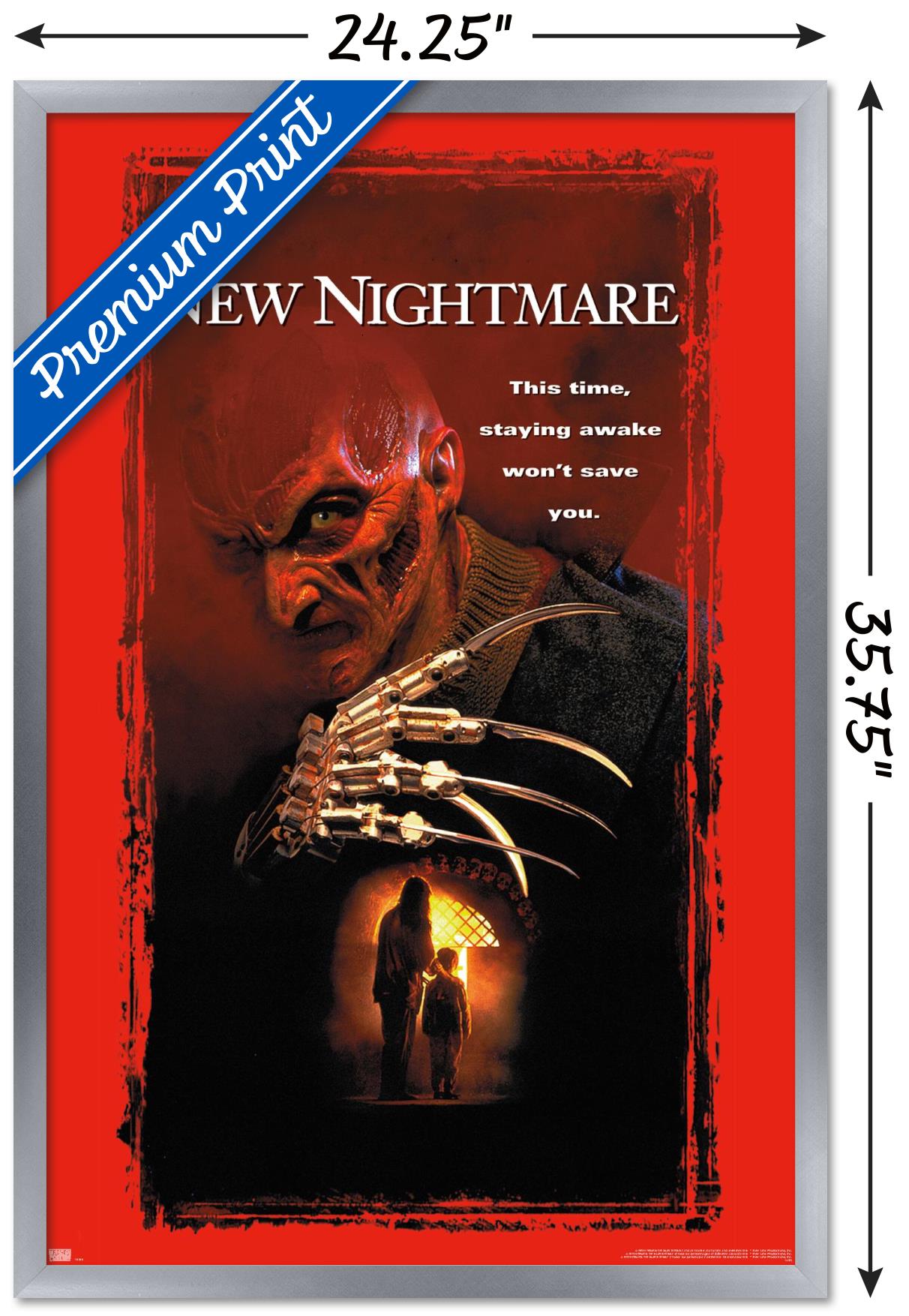 New Nightmare - One Sheet Wall Poster, 22.375" x 34" Framed