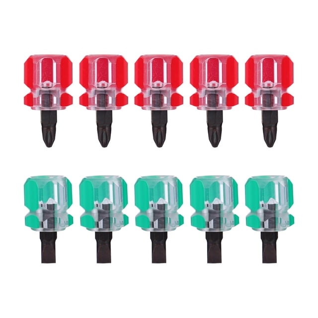 KAKOWELY 10 Pcs Sewing Machine Screwdriver Mini Screwdriver Set for Machine Repair Tools,1.57"X0.79"X0.2"