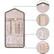thumbnail image 5 of Travel Jewellery Organiser, Foldable Jewelry Storage Roll for Journey-Rings, Necklaces, Bracelets, Earrings, 5 of 5