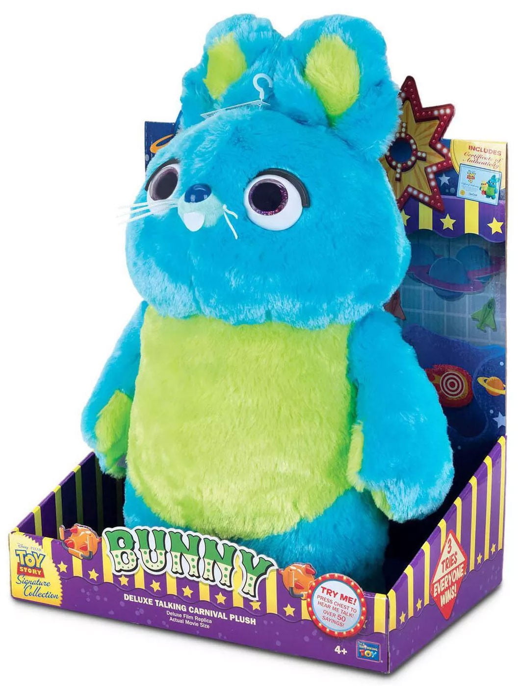 Toy Story Signature Collection Bunny Plush with Sound - Walmart.com ...