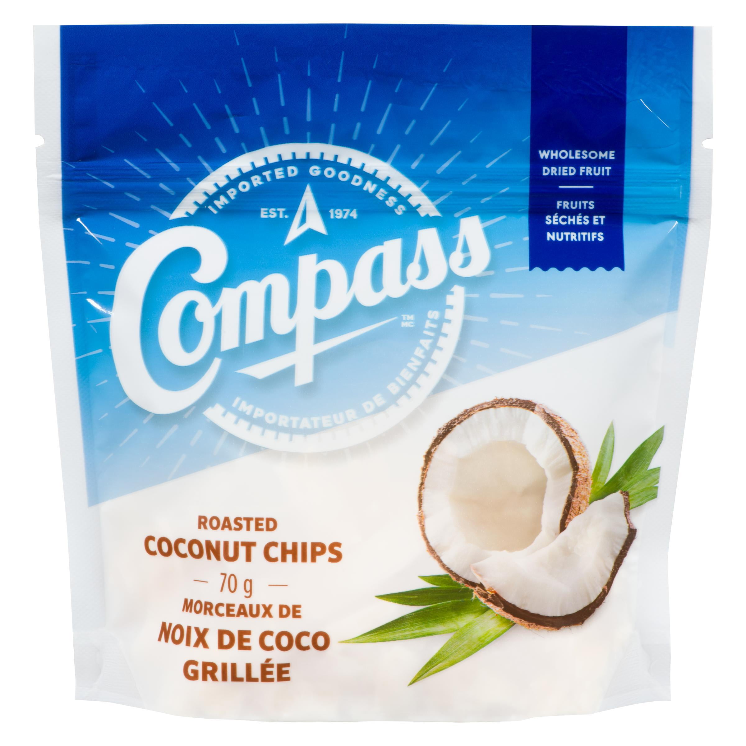 Compass cop de noix de coco rôtis