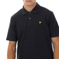 thumbnail image 3 of Lyle & Scott Mens Micro Argyle Polo Shirt, 3 of 4