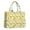 Yellow Lemon Fruit, variant on Large Capacity Tote Bag,Yellow Lemon Fruit Slices White Pattern Handbag Fashion Luxury Tote Bag,15.7"x13"x 5.1" Inches,Laptop Compatible