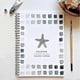 thumbnail image 2 of Watercolor Workbook, Lex Watercolor Workbook, Beginner-Friendly Birds Watercolor Workbooks, 12 Colors Watercolor Paint Set with Paint Brush, 2 of 5