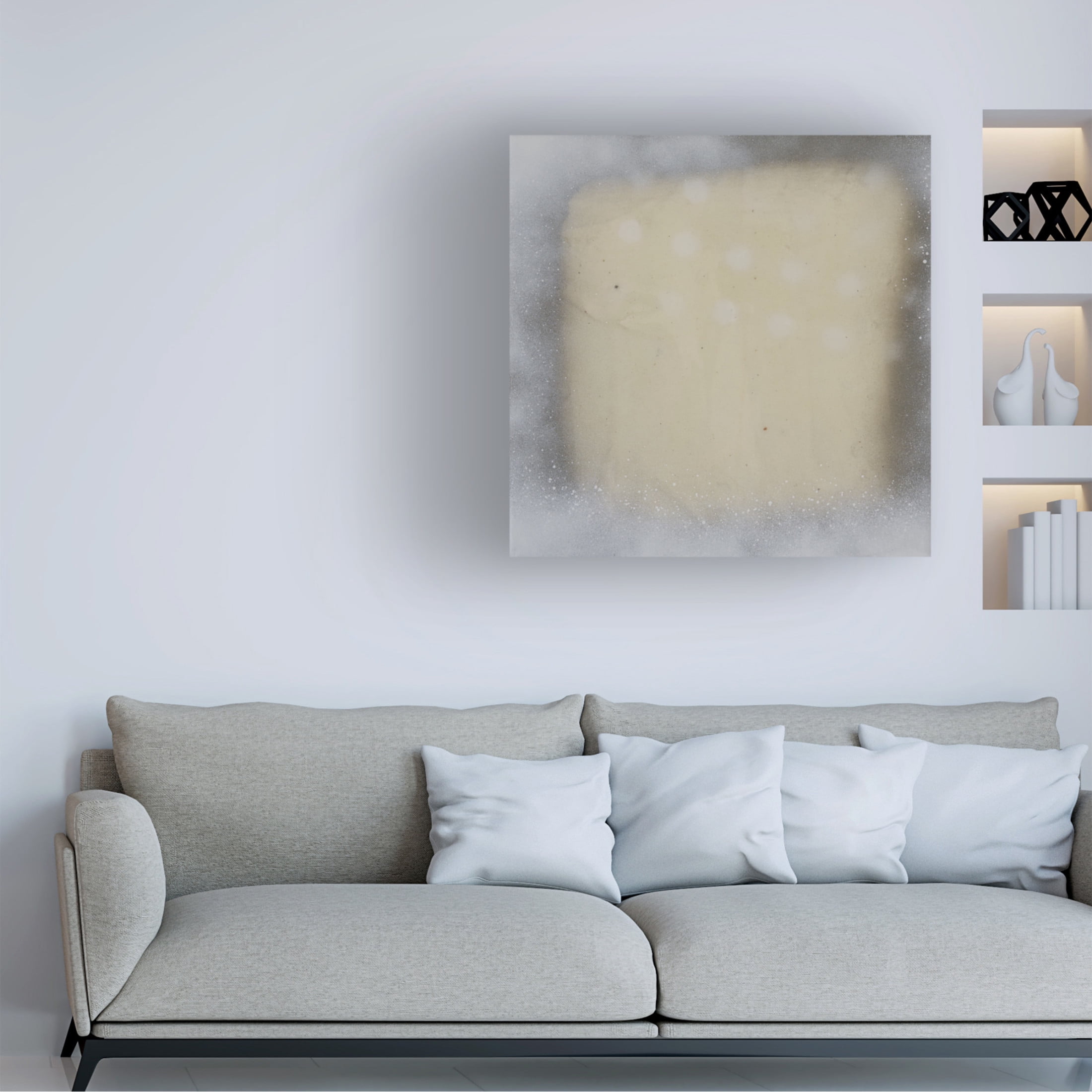Trademark Fine Art Erin McGee Ferrell  Polka Squares IV Canvas Wall Art