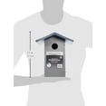 thumbnail image 3 of Birds Choice Rustic Recycled Bluebird Bird House - Blue, 3 of 3
