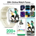 thumbnail image 6 of WeurGhy Smart Watch for iPhone Android, Bluetooth Call and Music Control, Fitness Tracker, 110+ Sports Modes, 1.91" HD Touchsreen, IP68 Waterproof, White, 6 of 7