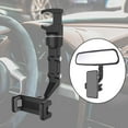 thumbnail image 4 of Soporte para teléfono de coche de 360 degree, soporte para teléfono con espejo retrovisor, soporte para grabación de vídeo y GPS Gris, 4 of 9