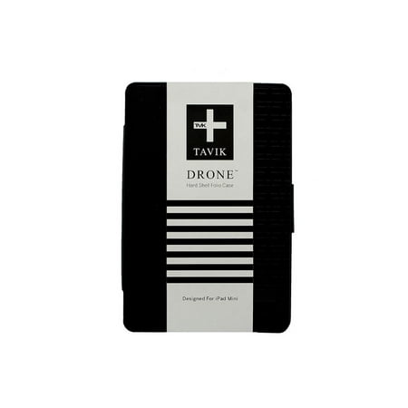 Tavik Drone Hard Shell Folio Case for iPad Mini Black Tavik Drone Hard Shell Folio Case for iPad Mini Black