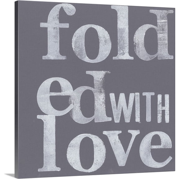 Great BIG Canvas | "Fresh Laundry IV" Canvas Wall Art - 24x24