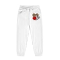 thumbnail image 4 of WOYY Tracksuit for Girls Leopard Heart Print Hoodie Jogger Sweatpants Set, Sizes 2-13, 4 of 5