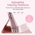 thumbnail image 4 of Keyboard Case for Samsung Galaxy Tab A9 Plus/A9+ 11 Inch 2023 Tablet, Model SM-X216 SM-X210 SM-X218, Smart Cover with Detachable Wireless Backlit Bluetooth Keyboard and Mouse, 4 of 9