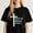 Black-2, variant on Religious themed Cross and Rainbow Graphic for Christians Inspirational Gods Promise Casual Tee print T Shirt