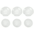 thumbnail image 4 of MasteelfCA 6pcs Creative Melamine Seasoning Dish Small Plate Western Salad Tableware, 4 of 7