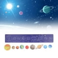 thumbnail image 4 of Wooden Solar System Board, English Names Composite Wood Solar System Model Board Sturdy  For Kids For School Yellow Sun, 4 of 8