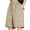 Khaki, variant on WREESH Men's Casual Shorts Casual Daily Outdoor Beach Lightweight and Breathable Work Shorts Beach Shorts White