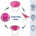 thumbnail image 7 of Hello Kitty, 23" Kids' License Embossed Saucer Chair , Hot Pink, 7 of 7