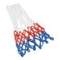 thumbnail image 2 of zhangqiuzhi 2 Pcs Filet de Basketball Robuste de Remplacement Blanc Rouge Bleu Couleur Cerceau de Basketball, 2 of 17
