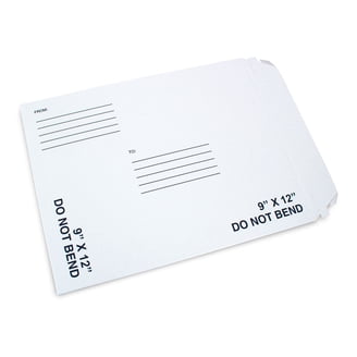 12" Strong White LP Record Mailers - Self-Seal Cardboard Envelopes For Vinyl Shipping (Pack Of 50)