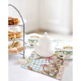 thumbnail image 4 of Easter Bunny Eggs Kitchen Dish Towels for Drying Dishes Set of 2, Spring Tulips Farm House Rabbits Blue Plaid Waffle Weave Microfiber Hand Tea Bathroom Towels Quick Dry & Absorbent Towel 12x12, 4 of 7
