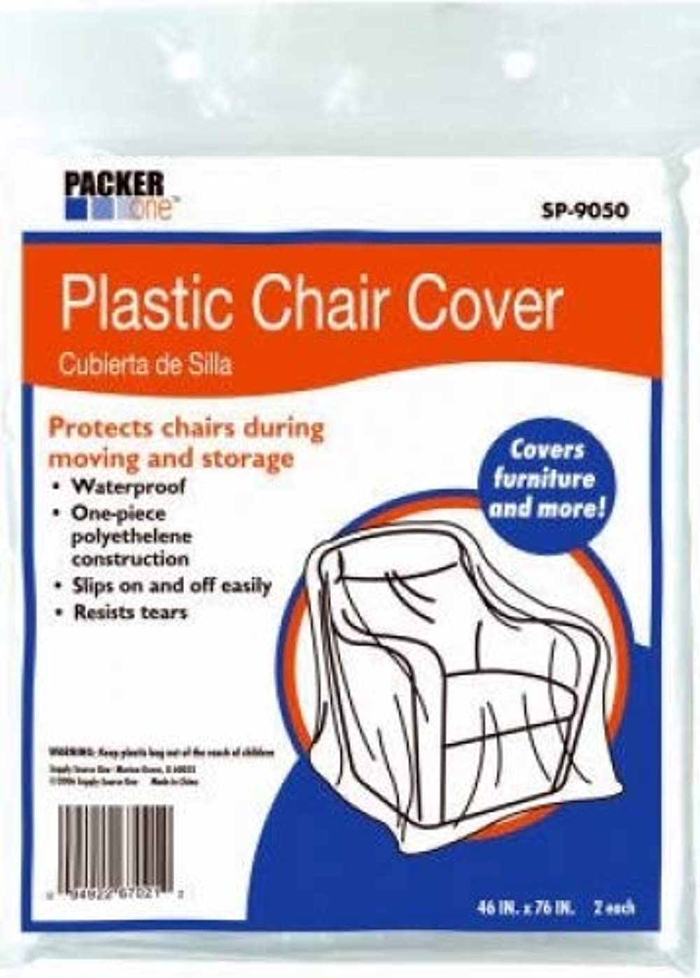 2PK Plas Chair Covers - image 2 of 2