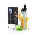thumbnail image 1 of Gimnasio Asbirg | Coctelera de proteínas hecha de vidrio | Coctelera de proteínas | Botella para beber | con Bola Espiral | Negro (verde pastel), 1 of 5